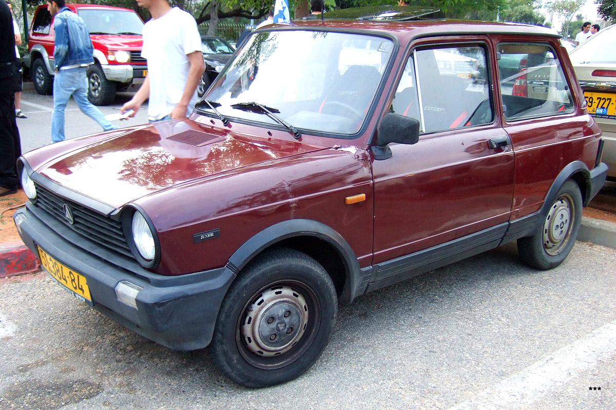 Израиль, № 51-384-84 — Autobianchi A112 '69-86