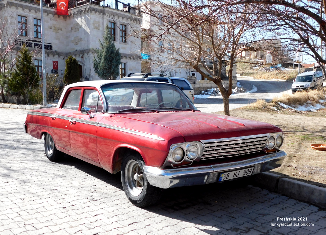 Турция, № 38 HJ 909 — Chevrolet Bel Air (5G) '61-64