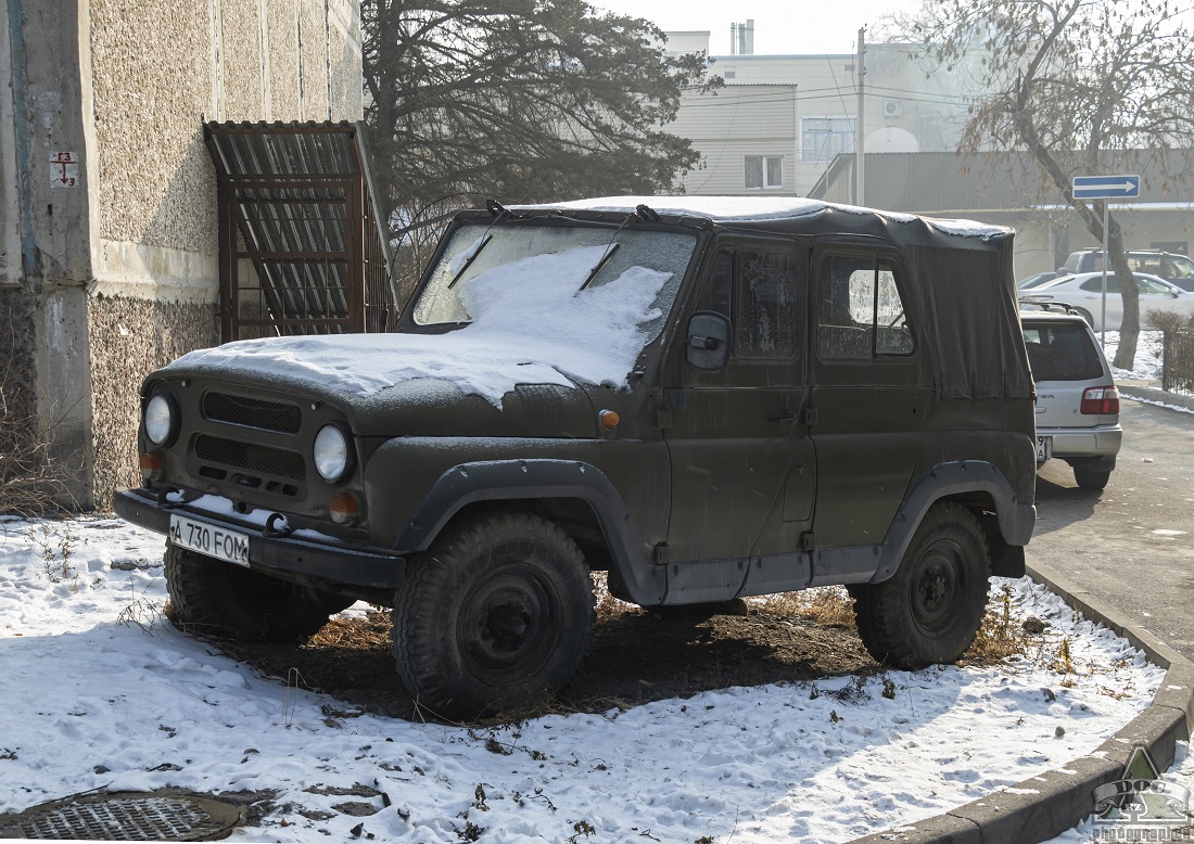 Алматы, № A 730 FOM — УАЗ-469Б '72-85