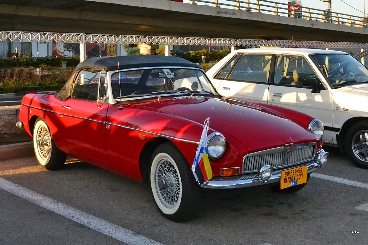 Израиль, № 90-299-55 — MG MGB GT '65-80