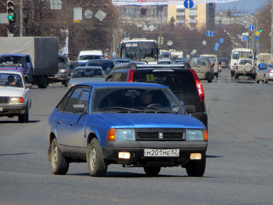 Нижегородская область, № М 201 МЕ 52 — Москвич-2141 '86-98