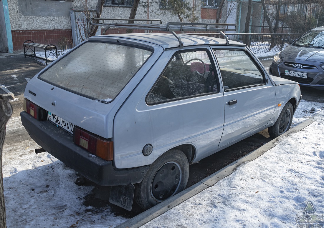 Алматы, № 156 JPA 02 — ЗАЗ-1102 Таврия '87-07