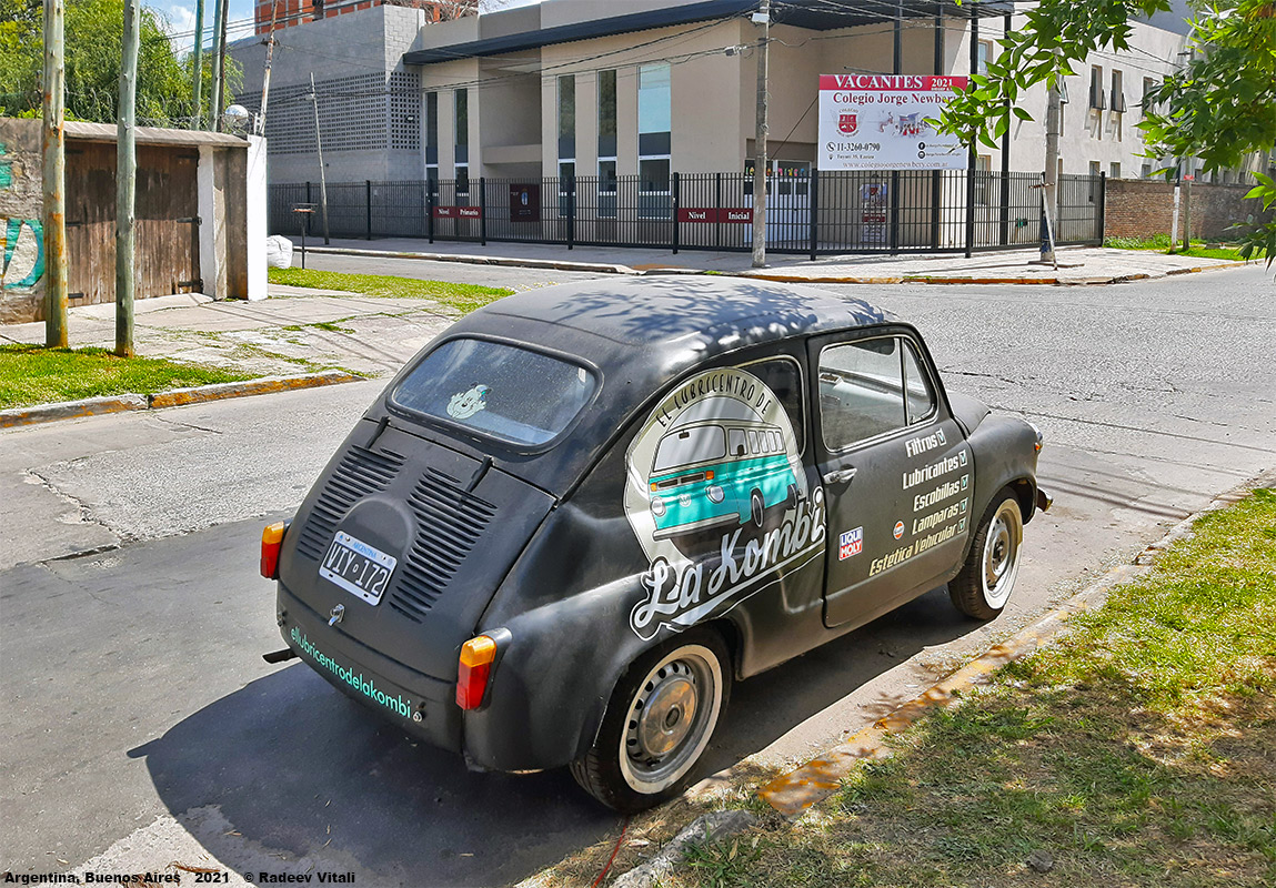 Аргентина, № VIY 172 — FIAT 600 '55-69