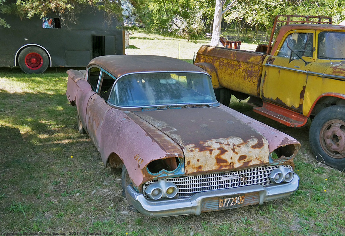 Аргентина, № B772909 — Chevrolet Bel Air (3G) '57-58