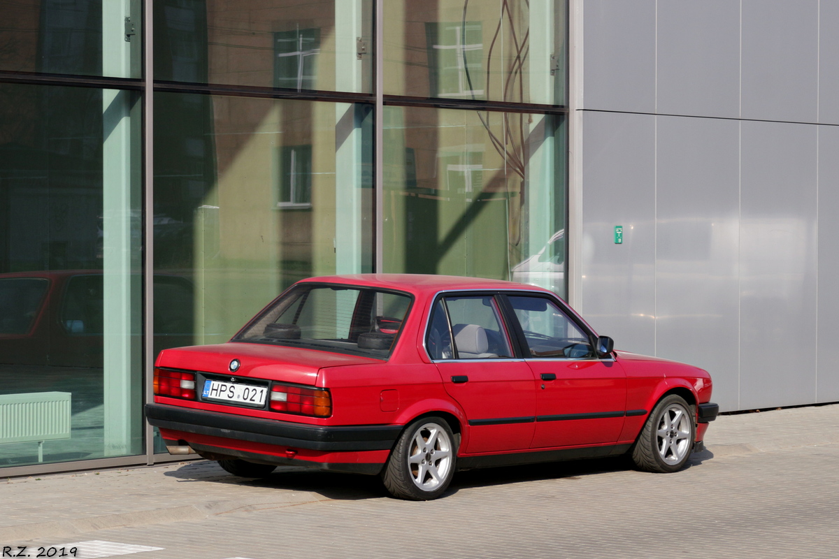 Литва, № HPS 021 — BMW 3 Series (E30) '82-94