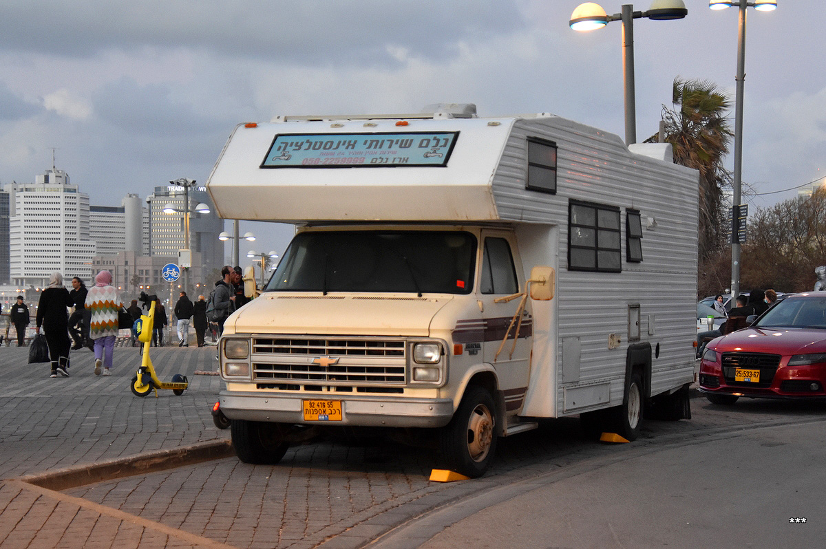 Израиль, № 92-416-55 — Chevrolet Van (3G) '71-96