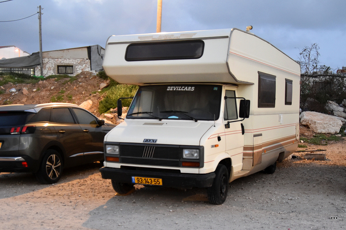 Израиль, № 93-143-55 — FIAT Ducato (1G) '81-90