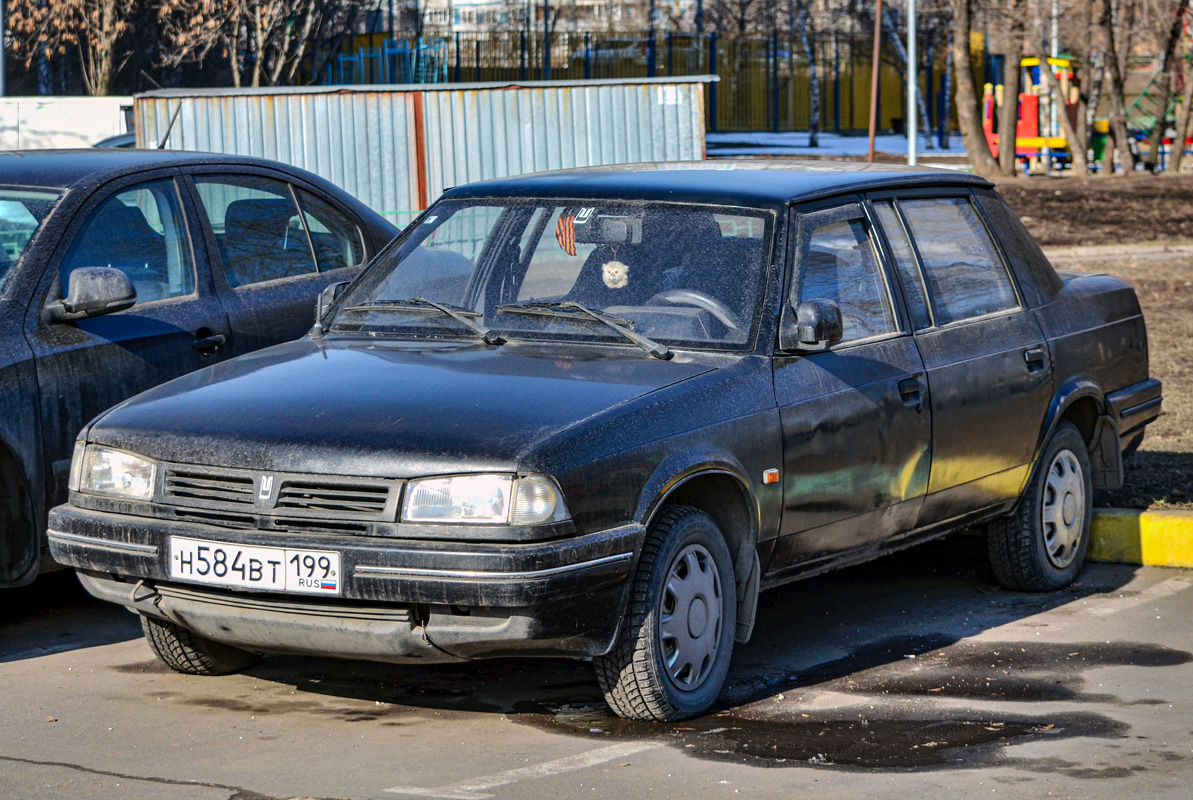 Москва, № Н 584 ВТ 199 — Москвич-2142 Князь Владимир '97-02