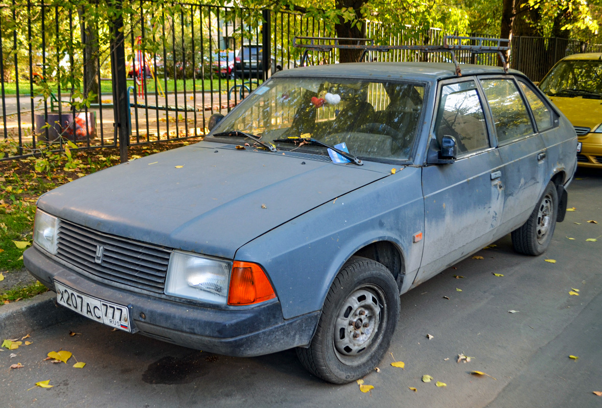 Москва, № Х 207 АС 777 — Москвич-2141 '86-98