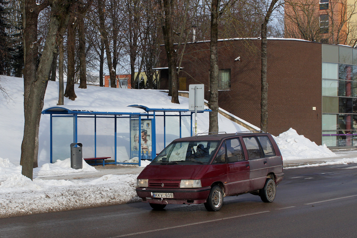 Литва, № KKV 609 — Renault Espace (1G) '84-91