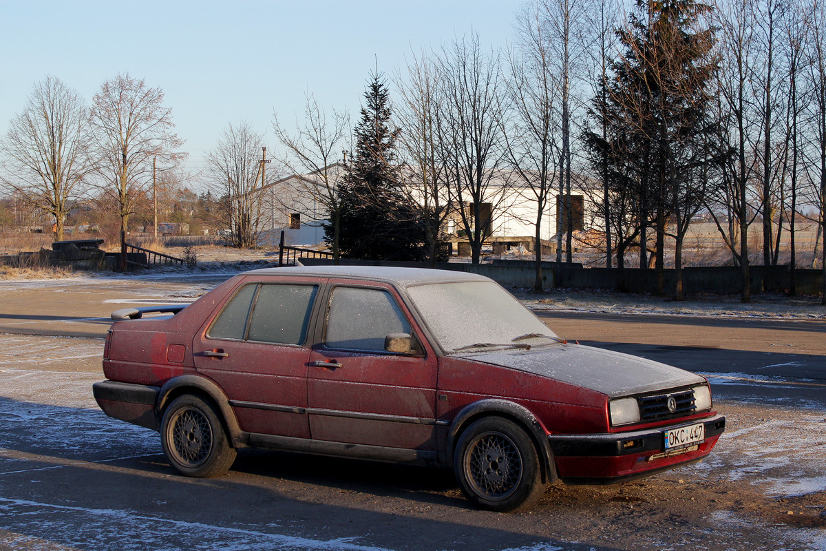 Литва, № OKC 447 — Volkswagen Jetta Mk2 (Typ 16) '84-92