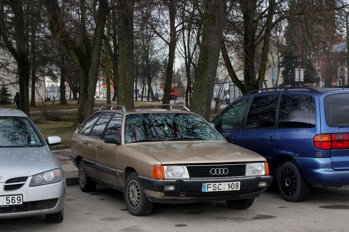 Литва, № FSC 108 — Audi 100 (C3) '82-91