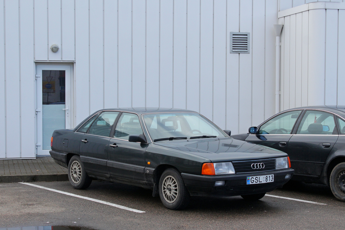 Литва, № GSL 813 — Audi 100 (C3) '82-91