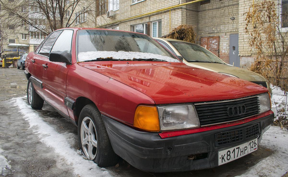 Ставропольский край, № К 817 НР 126 — Audi 100 (C3) '82-91