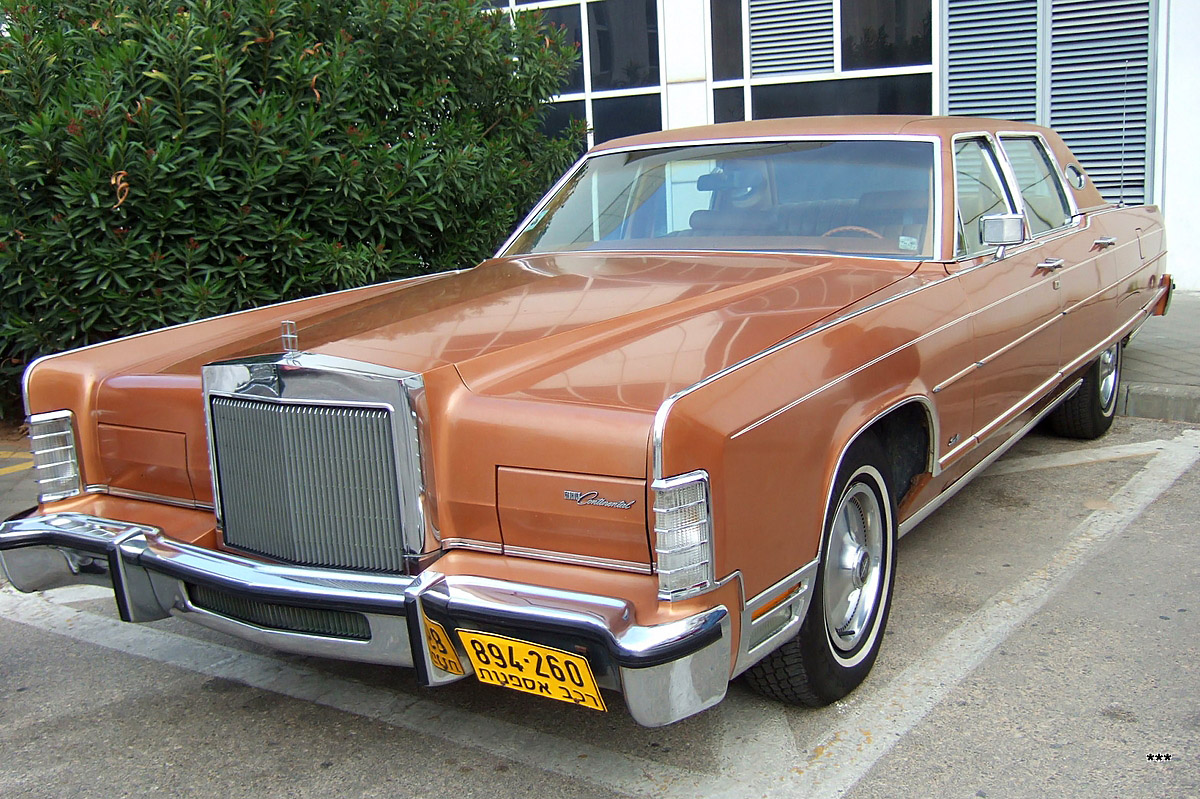 Израиль, № 894-260 — Lincoln Continental (5G) '70-79