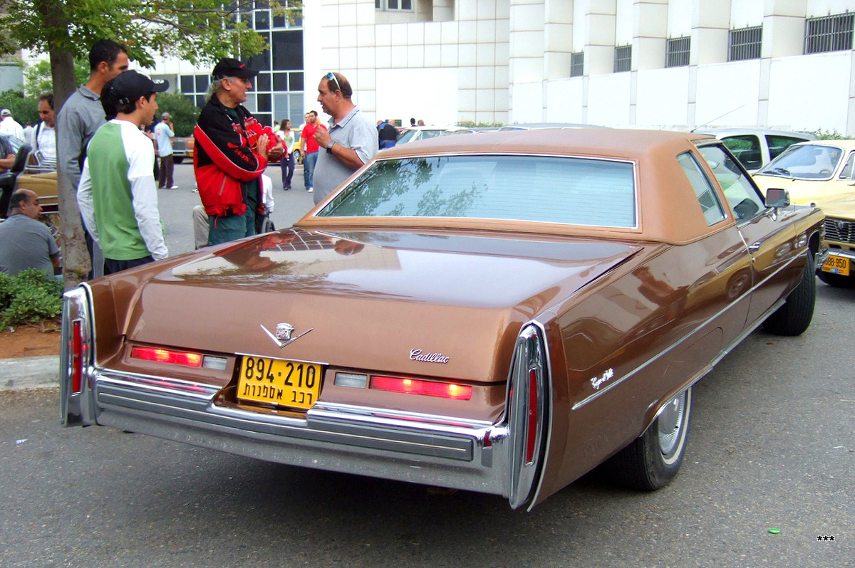 Израиль, № 894-210 — Cadillac DeVille (4G) '71-76