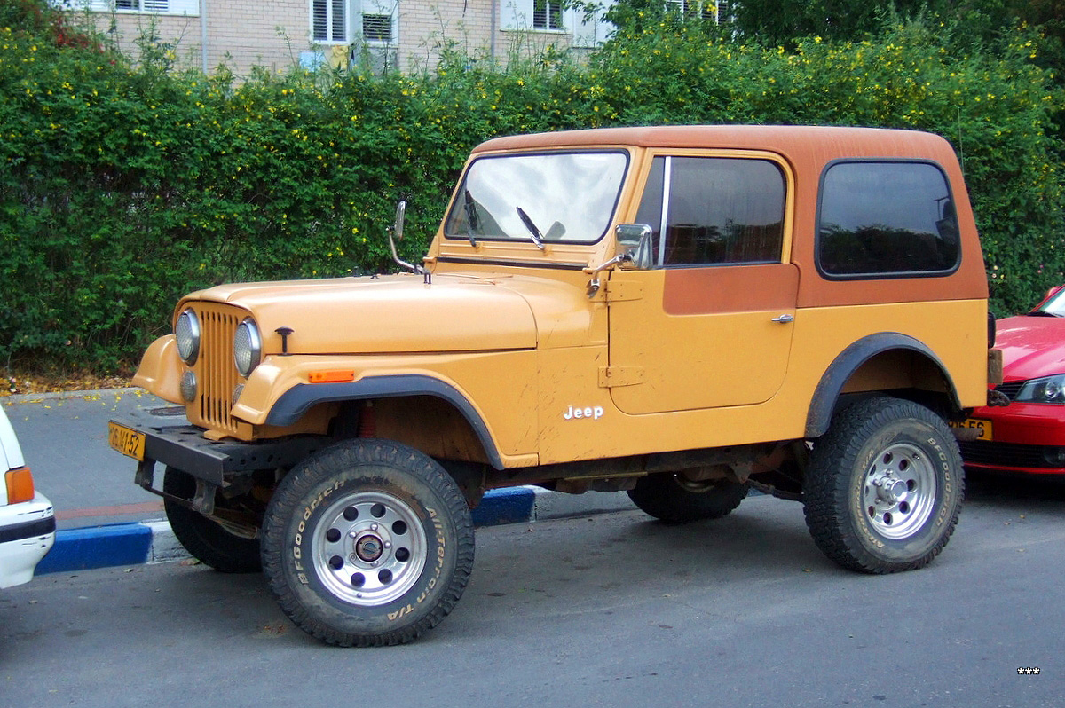 Израиль, № 26-141-52 — Jeep CJ-7 '76-86