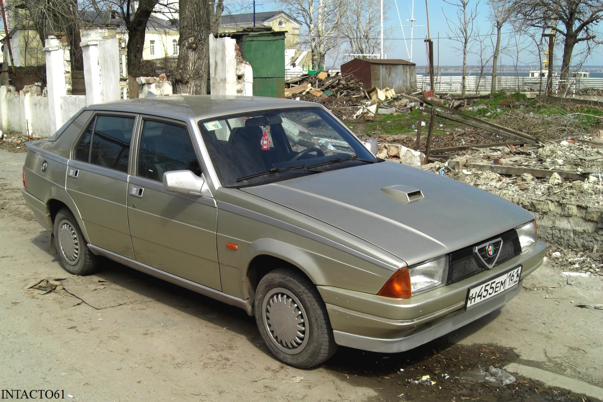 Ростовская область, № Н 455 ЕМ 161 — Alfa Romeo 75 '85-92