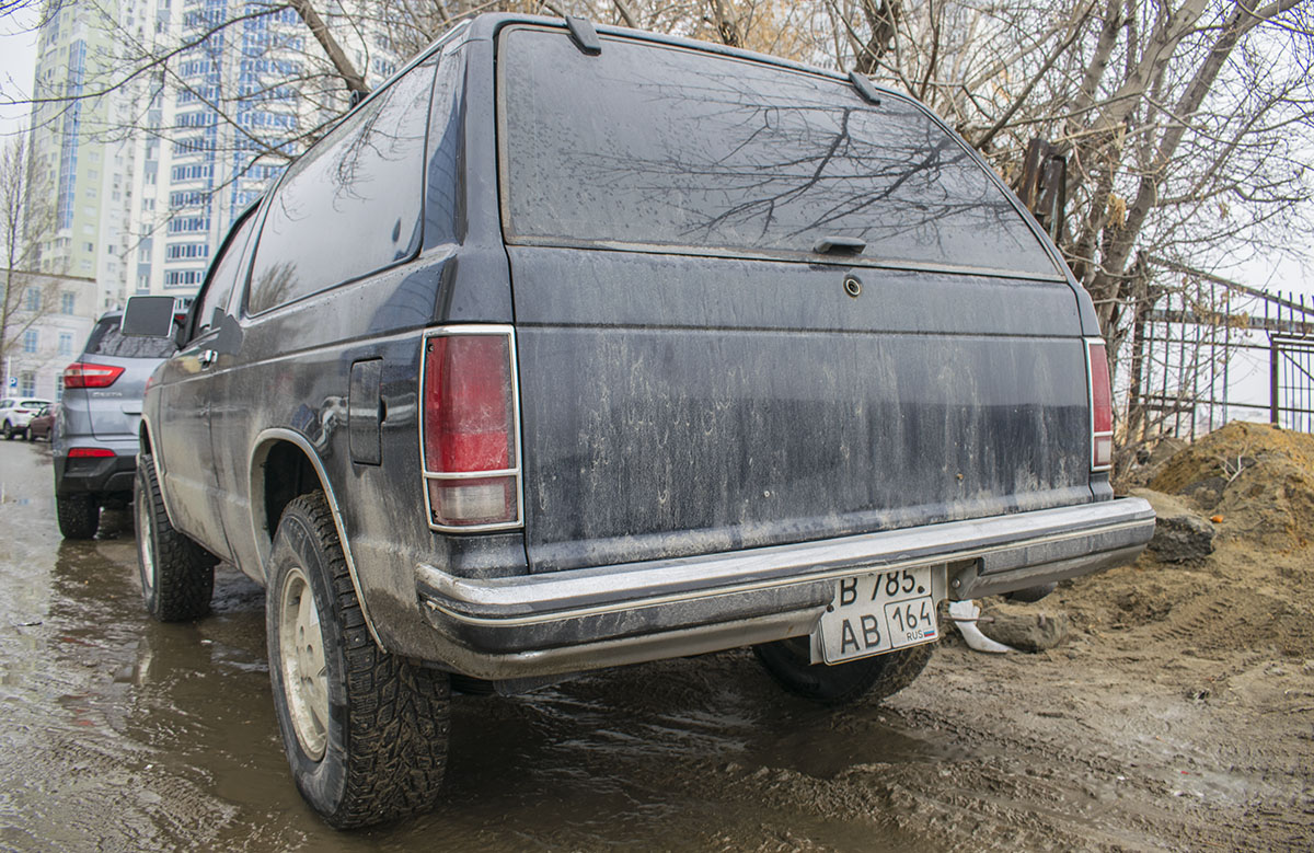 Саратовская область, № В 785 АВ 164 — Chevrolet S-10 Blazer (1G) 83-94