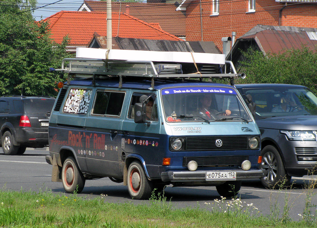Нижегородская область, № Е 075 АА 152 — Volkswagen Typ 2 (Т3) '79-92