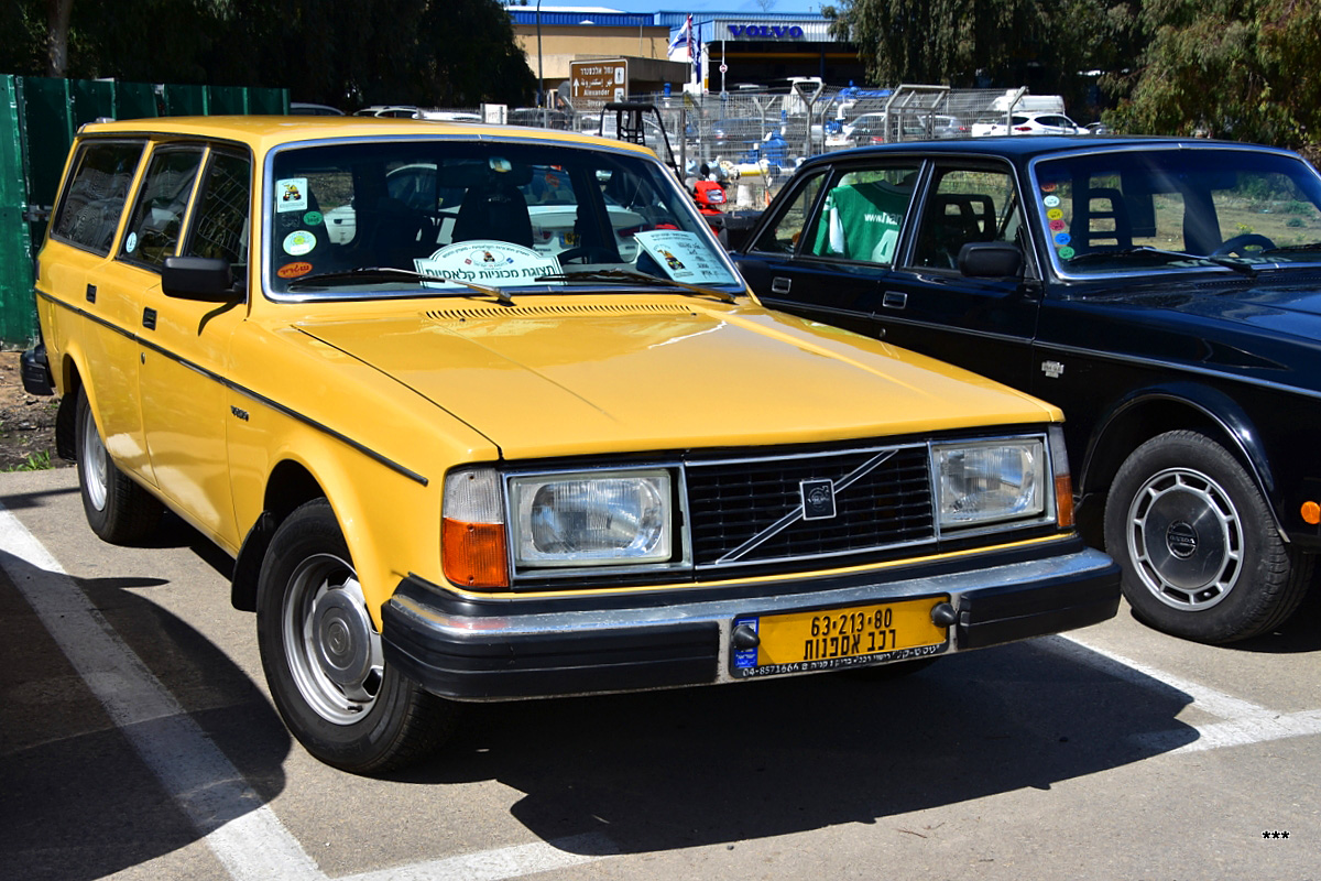 Израиль, № 63-213-80 — Volvo 245 '75-93