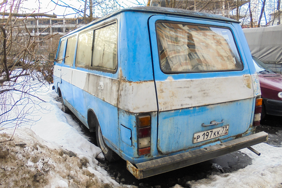 Москва, № Р 197 КК 77 — РАФ-2203-01 Латвия '86-94