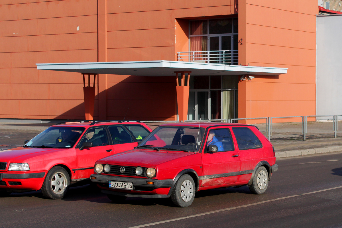 Литва, № ACV 613 — Volkswagen Golf (Typ 19) '83-92