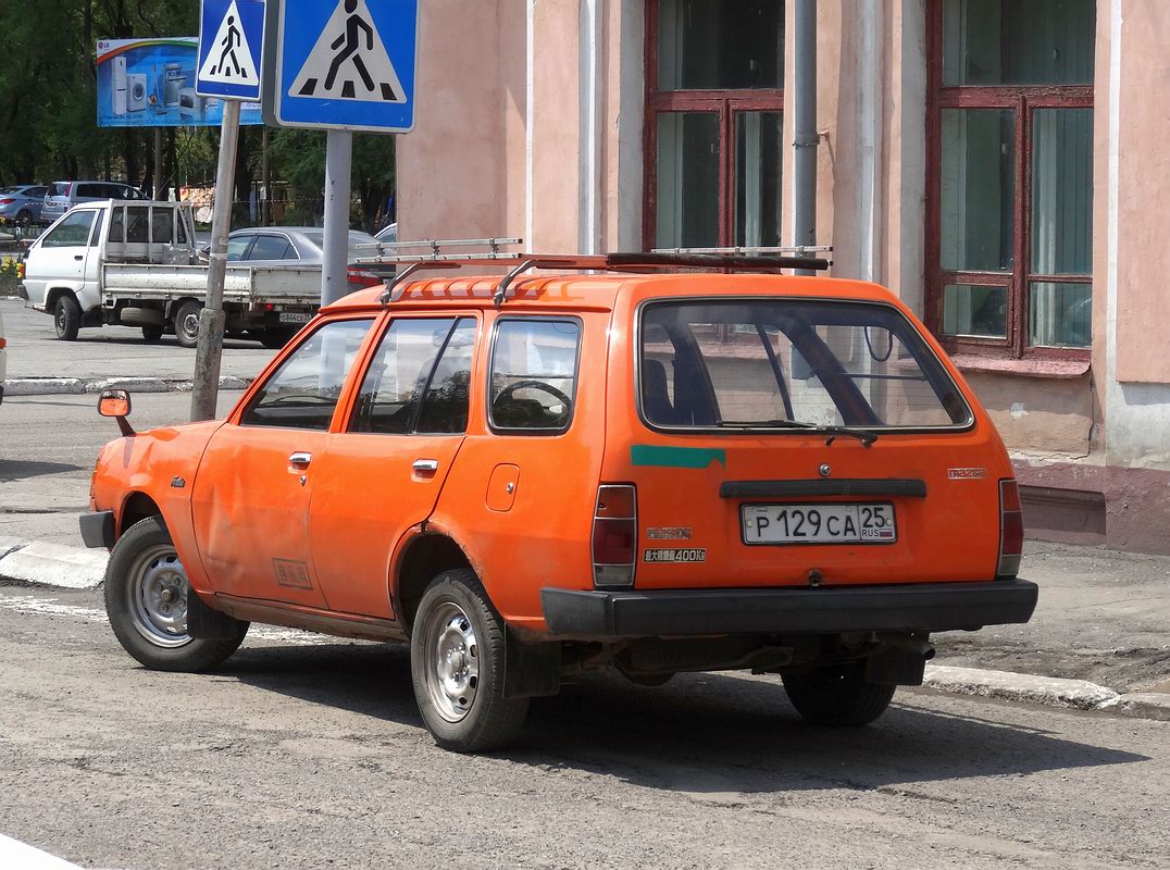 Приморский край, № Р 129 СА 25 — Mazda Familia (BF) '85-89