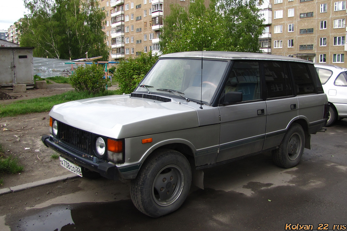Алтайский край, № А 738 СО 22 — Range Rover '70-96
