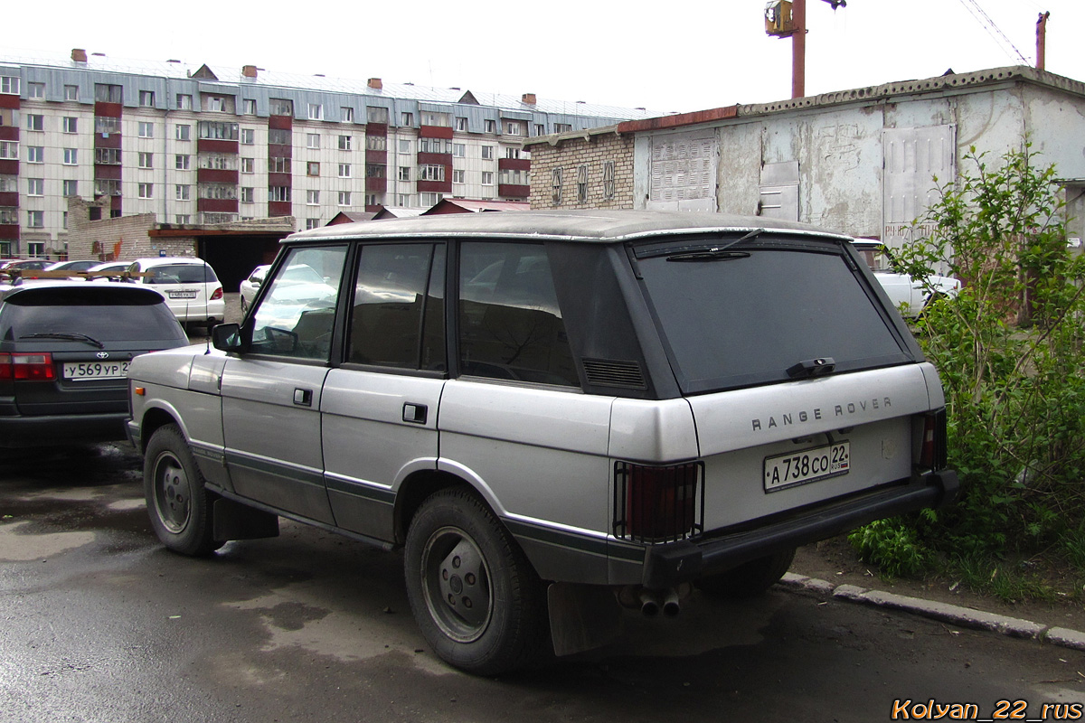 Алтайский край, № А 738 СО 22 — Range Rover '70-96