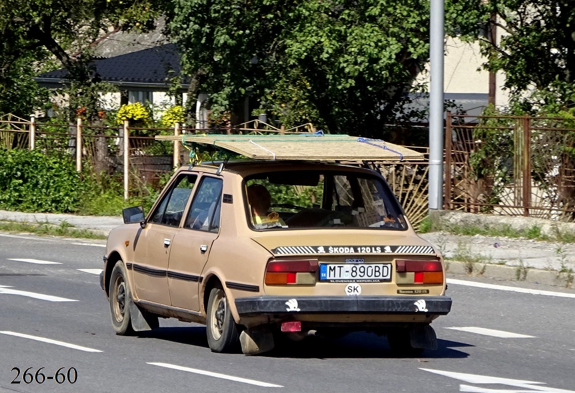 Словакия, № MT-890BD — Škoda 105/120/125 '76-90