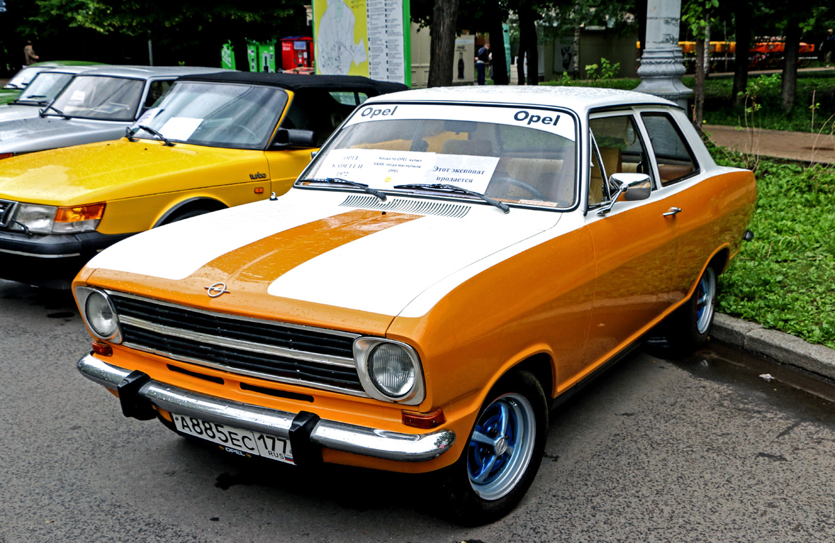 Москва, № А 885 ЕС 177 — Opel Kadett (B) '65-73; Москва — Фестиваль "Ретро-Фест" 2015