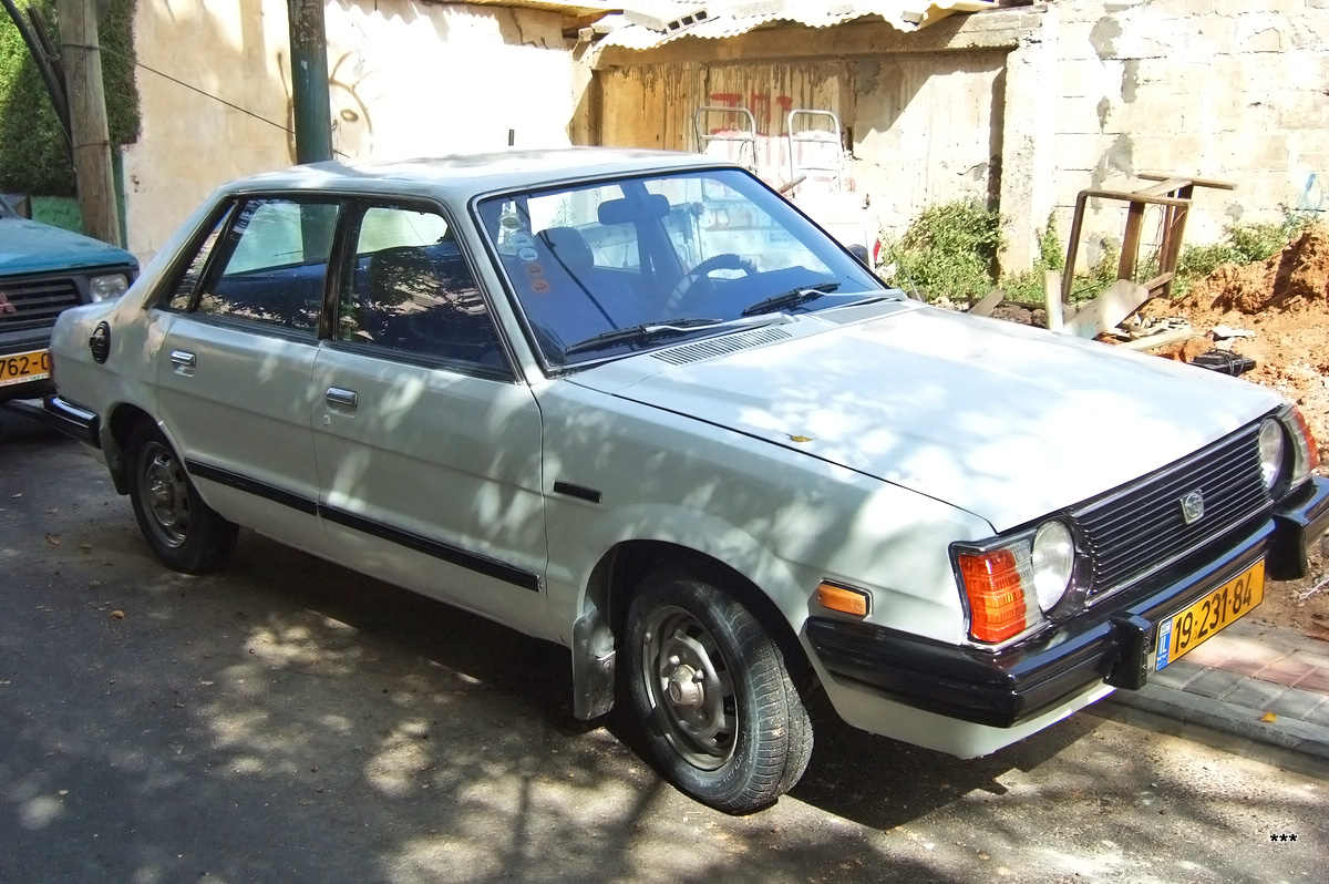 Израиль, № 19-231-84 — Subaru Leone (2G) '79-84