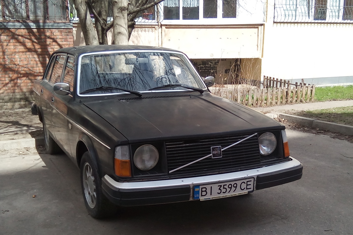 Полтавская область, № ВІ 3599 СЕ — Volvo 244 GL '78-79