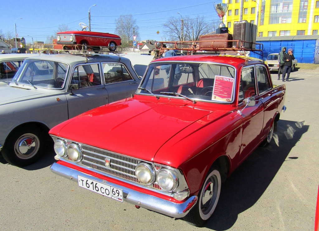 Тверская область, № Т 616 СО 69 — Москвич-408 '64-70; Тверская область — Открытие сезона 2021 Тверского ретро-клуба