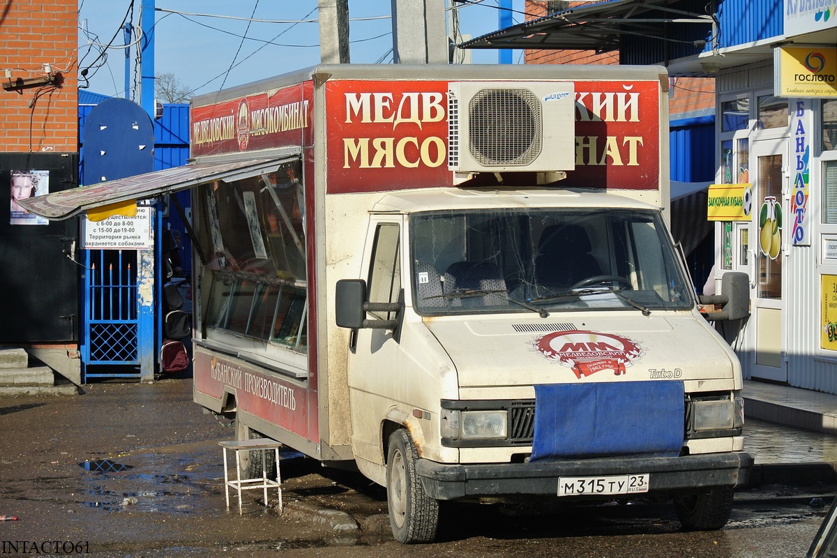 Краснодарский край, № М 315 ТУ 23 — FIAT Ducato (1G) Restyle/Talento '89-94