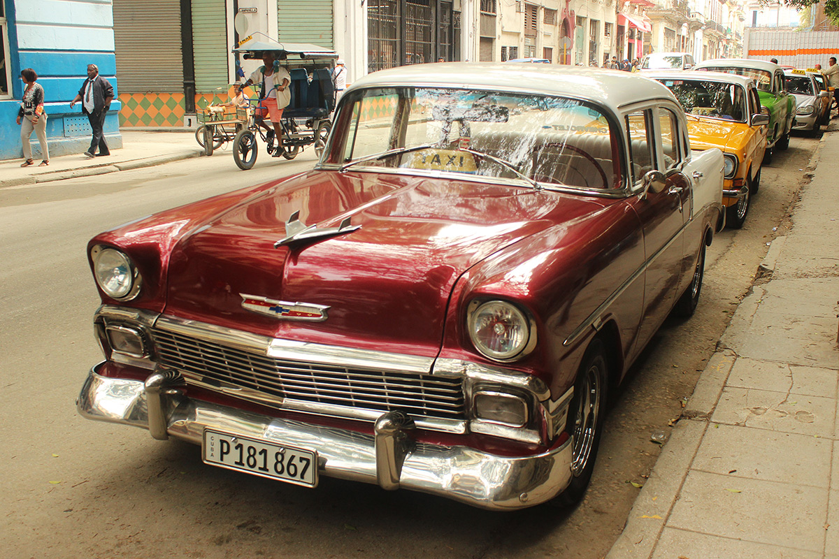 Куба, № P 181 867 — Chevrolet Bel Air (2G) '55-57
