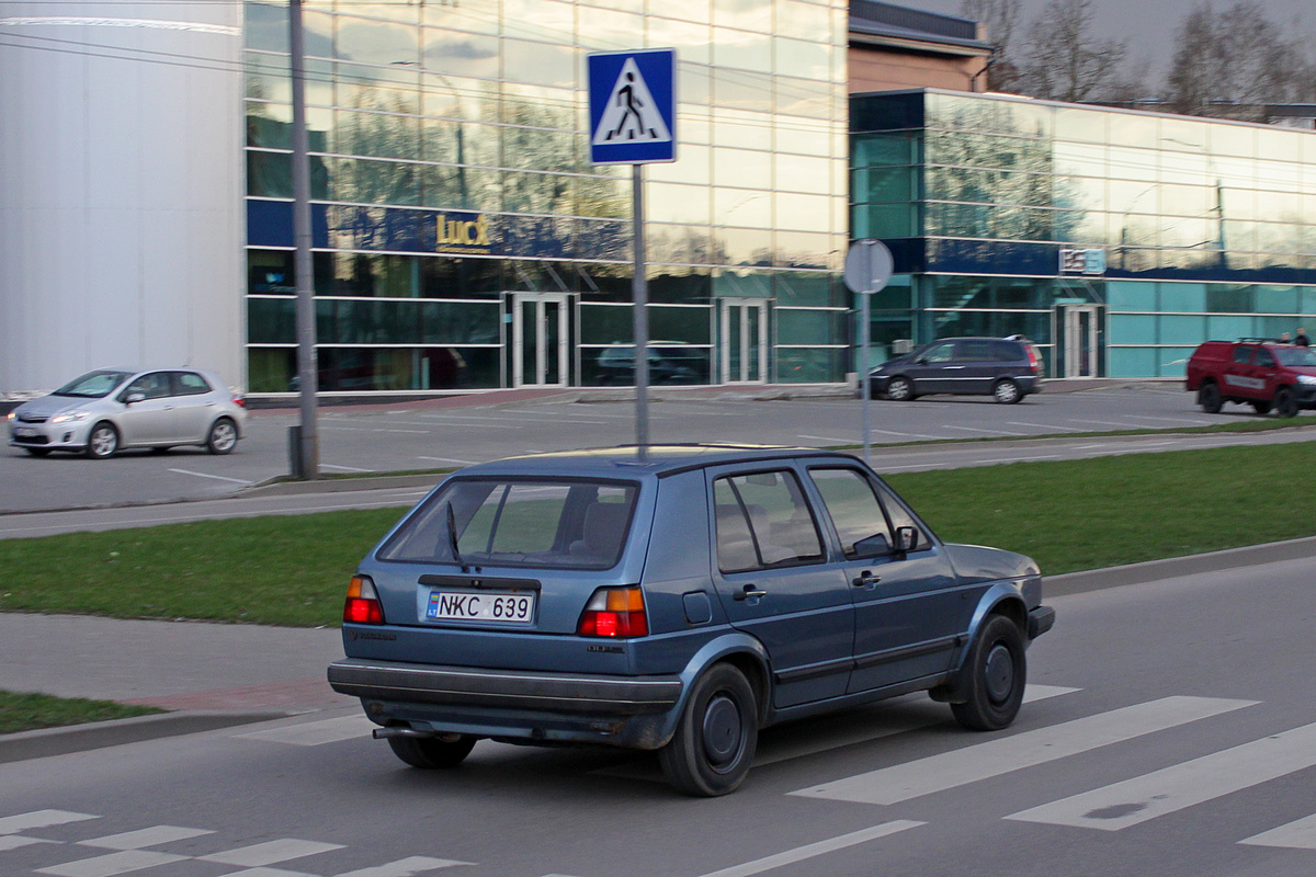 Литва, № NKC 639 — Volkswagen Golf (Typ 19) '83-92