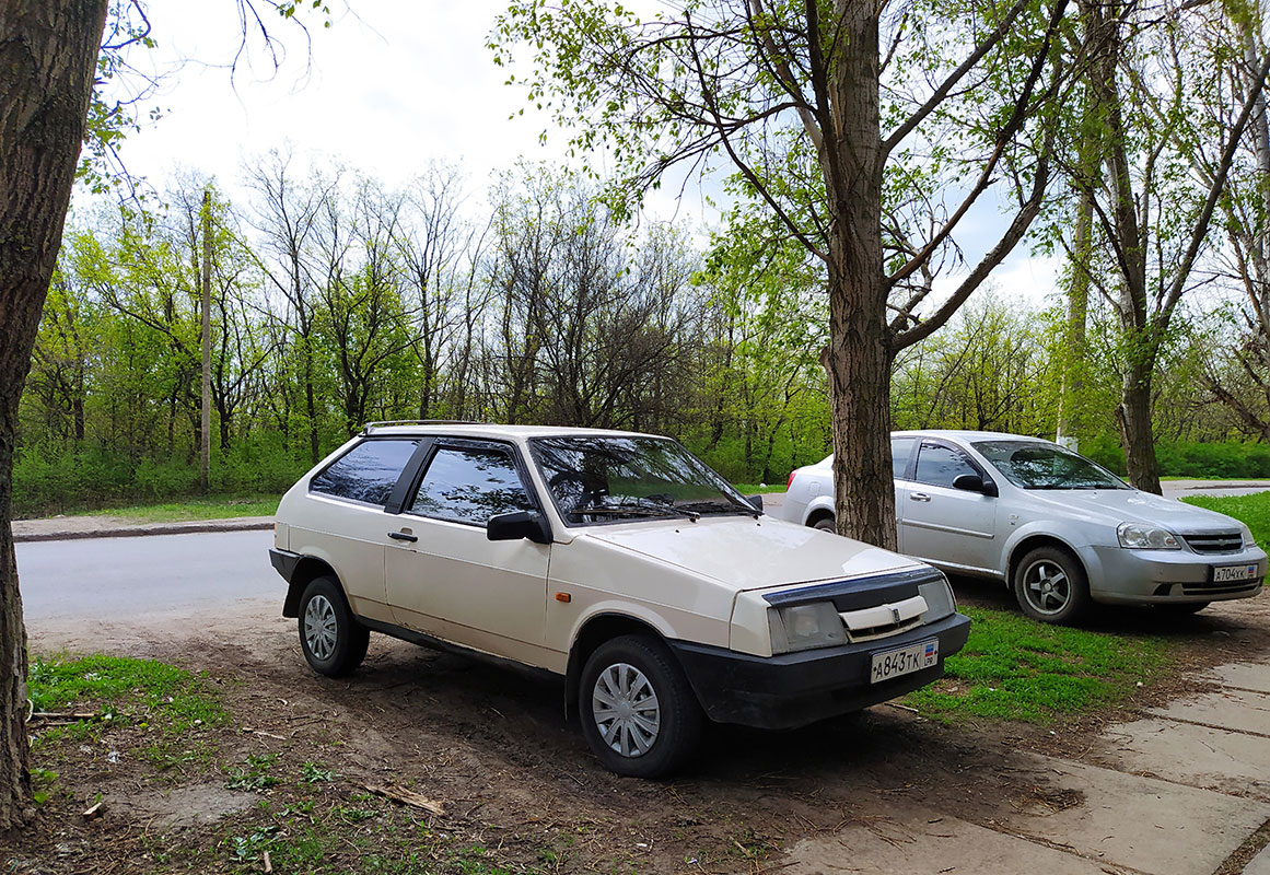 Луганская область, № А 843 ТК — ВАЗ-2108 '84-94