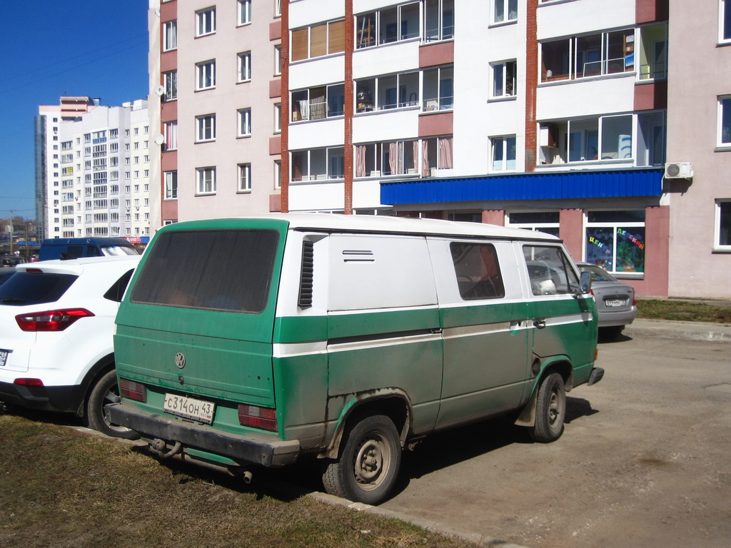 Кировская область, № С 314 ОН 43 — Volkswagen Typ 2 (Т3) '79-92