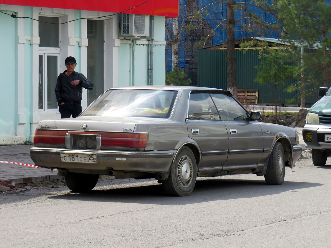 Приморский край, № С 181 СЕ 25 — Toyota Crown (S130) '87-91