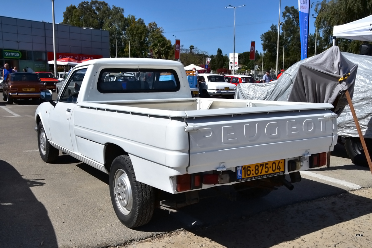 Израиль, № 16-875-04 — Peugeot 504 '68-04