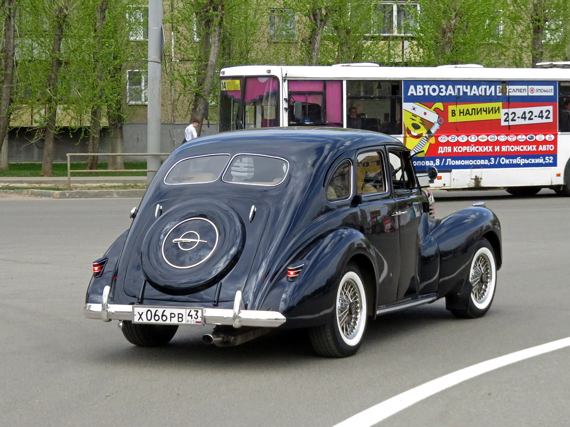 Кировская область, № Х 066 РВ 43 — Opel Kapitän '38-50