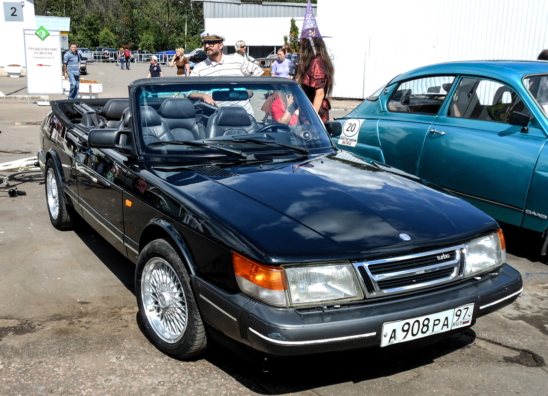 Москва, № А 908 РА 97 — Saab 900 '78-93; Москва — Фестиваль "Ретро-Фест" 2012