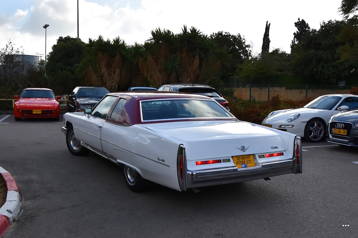 Израиль, № 92-165-55 — Cadillac DeVille (5G) '77-84