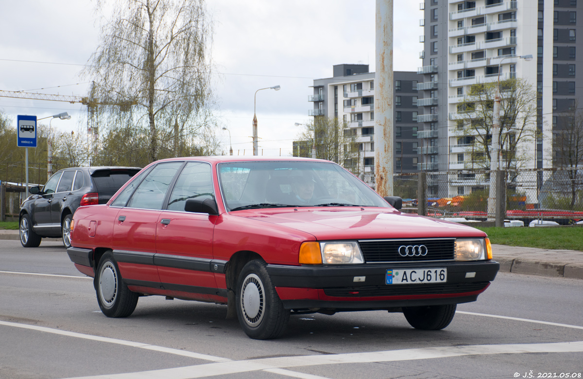 Литва, № ACJ 616 — Audi 100 (C3) '82-91