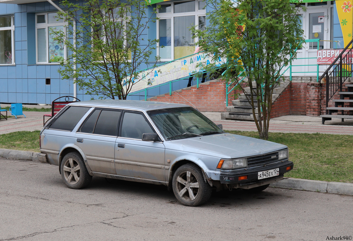 Красноярский край, № А 945 ЕХ 124 — Nissan Bluebird (U11) '83-90