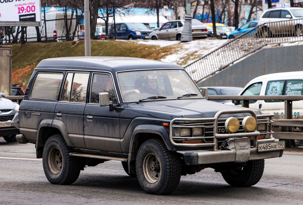 Московская область, № К 485 НА 190 — Toyota Land Cruiser (J60) '80-90