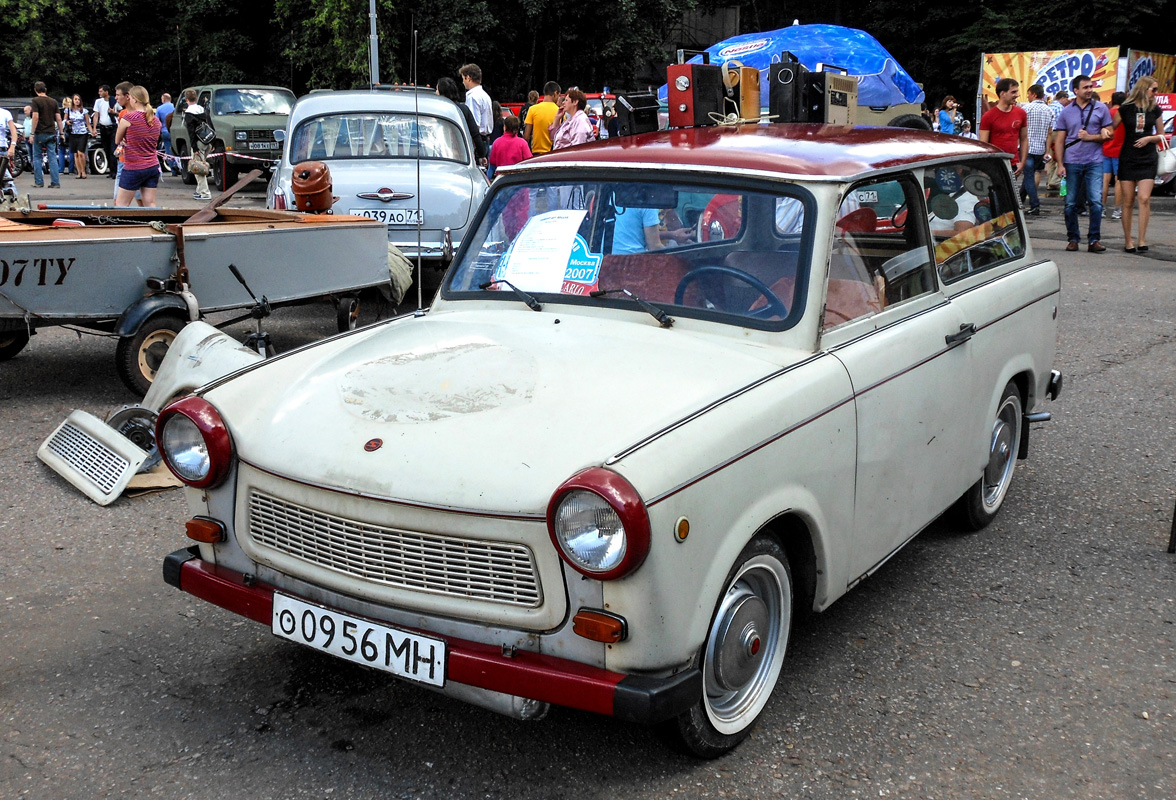 Москва, № О 0956 МН — Trabant 601 (P601) '63-89; Москва — Фестиваль "Ретро-Фест" 2012