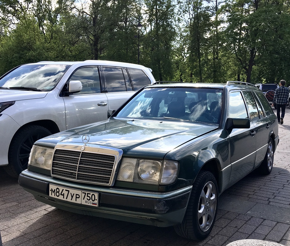 Московская область, № М 847 УР 750 — Mercedes-Benz (S124) '86-96